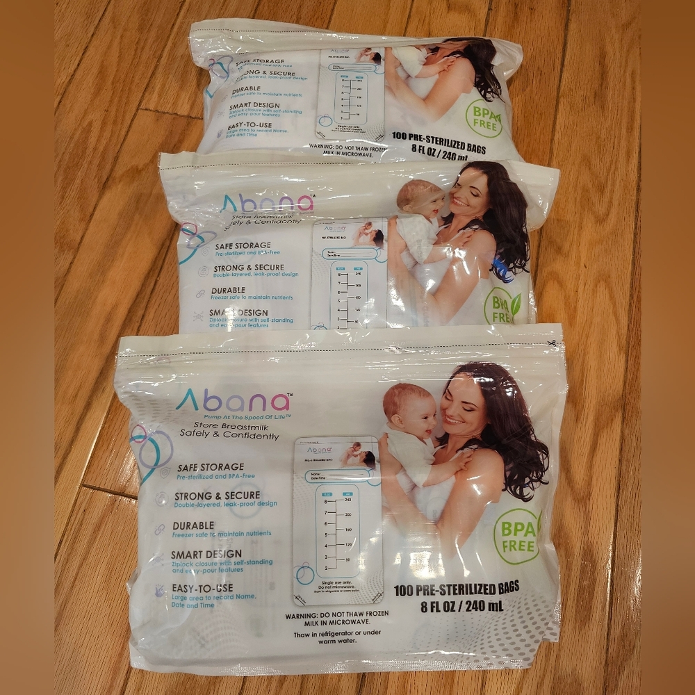 Abana Pre-Sterilized Bags Bundle Of 3